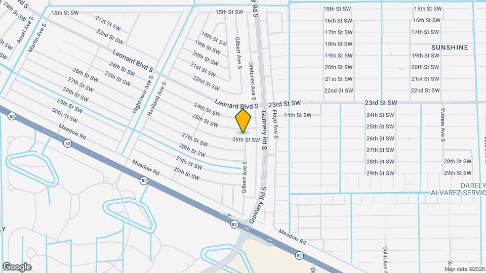 4412-4426 26th St SW Map and Location Details