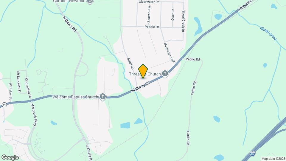 3425 Hogansville Rd Map and Location Details