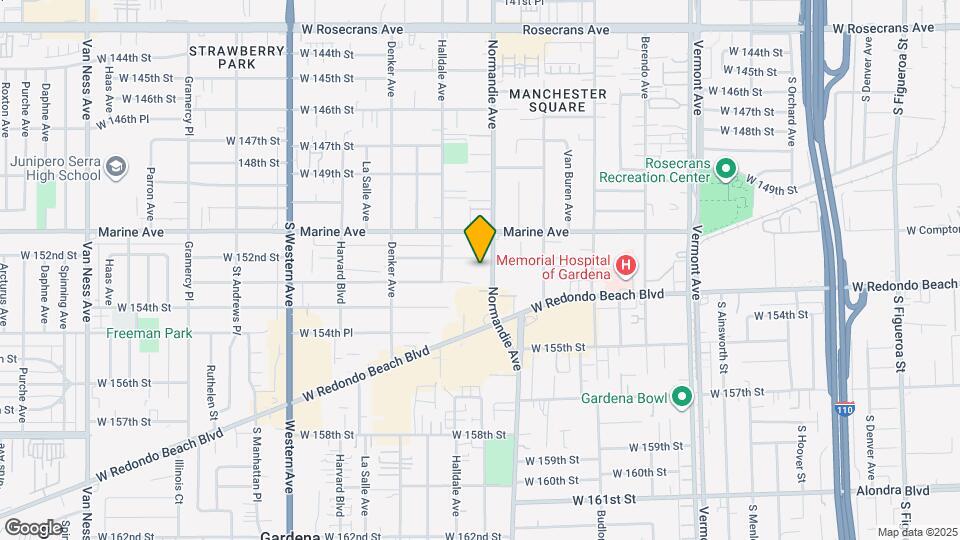 Palms Map and Location Details