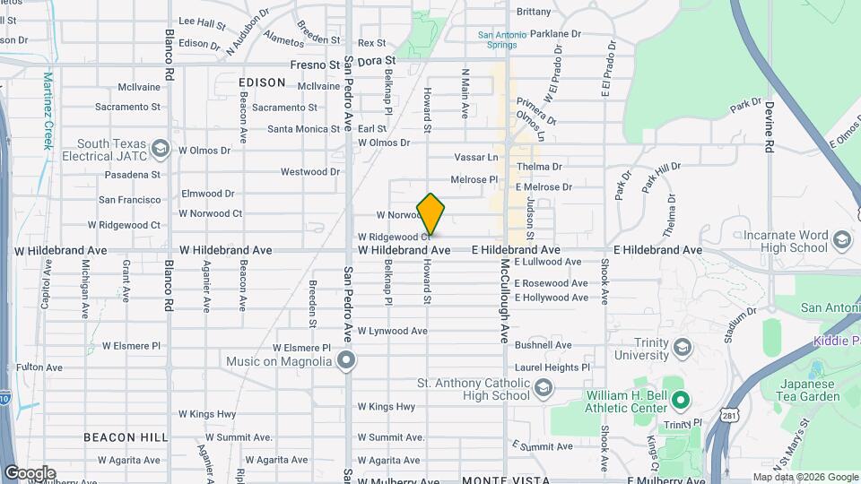 136 W Ridgewood Ct Mapa y Detalles de la Ubicación