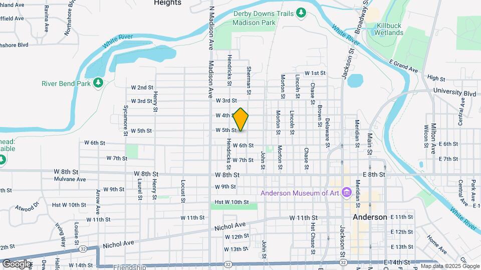 811 W 5th St Map and Location Details