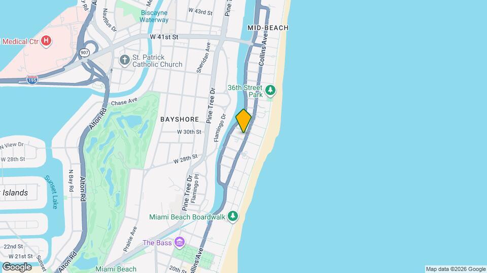 3010 Collins Ave, Unit SI ID1562614P Mapa y Detalles de la Ubicación