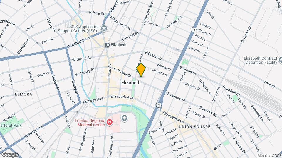 1075-1077-1077 E Jersey St Map and Location Details