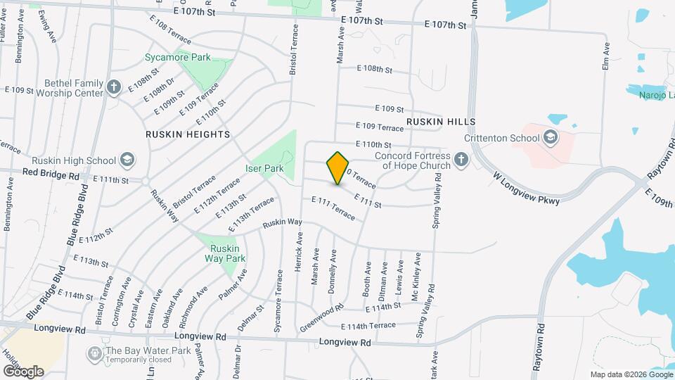 8405 E 111 St Map and Location Details