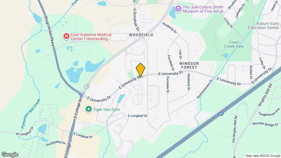 1305 Parker Pl Map and Location Details