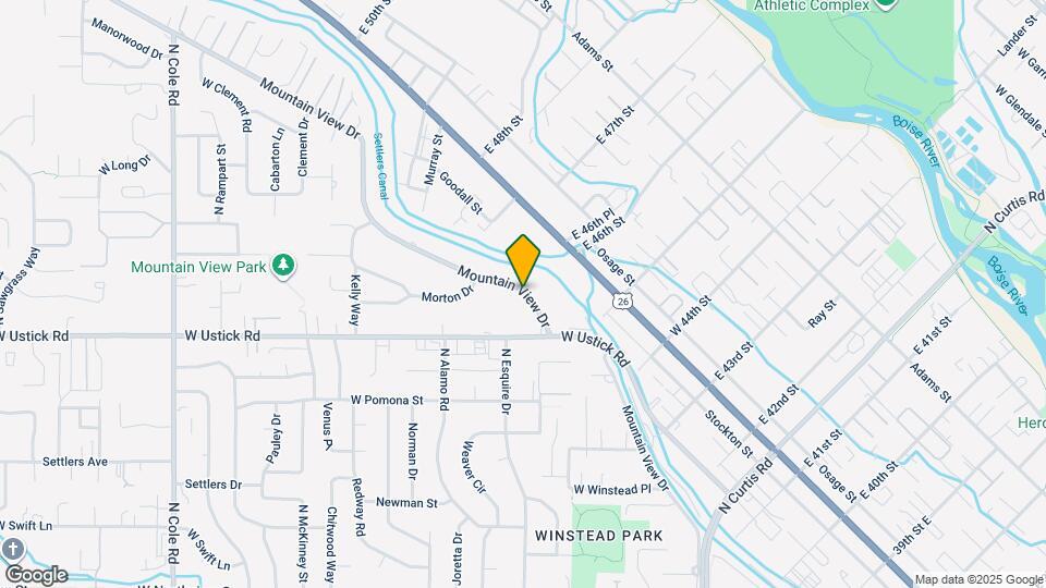 3307 N Mountain View Dr Map and Location Details