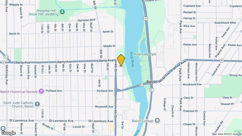 1034 3rd St Map and Location Details