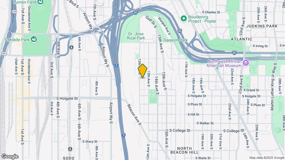 1718 12th Ave S Map and Location Details