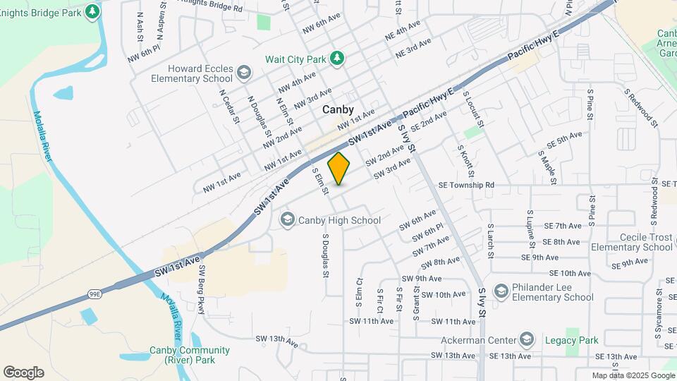 450 SW 3rd Ave Map and Location Details