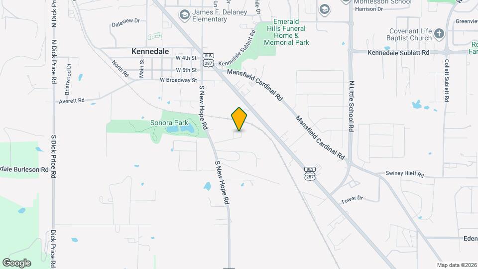 201 Pine Meadow Dr Map and Location Details