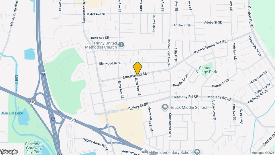 836 Eldin Ave SE Map and Location Details