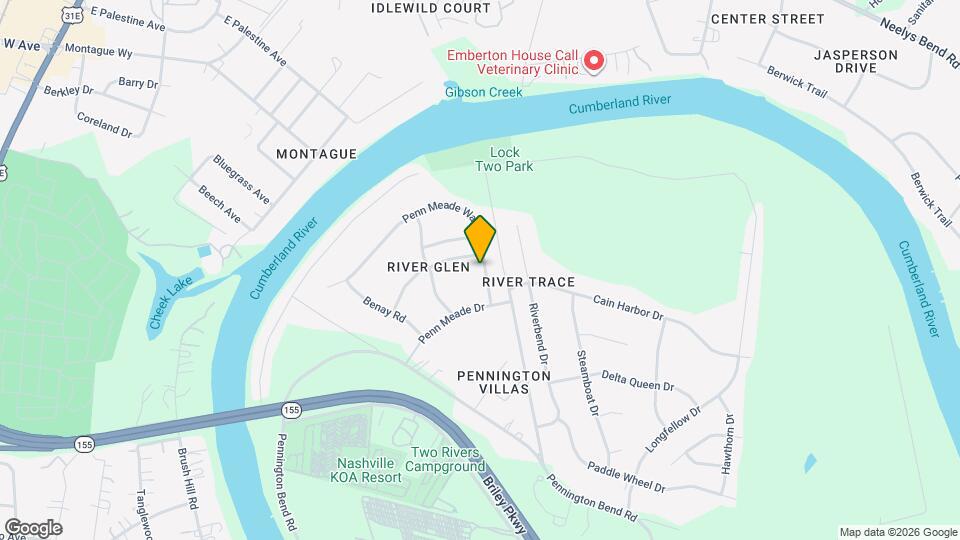 3309 Penn Meade Way Map and Location Details