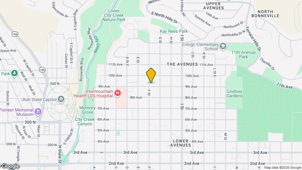 454 F St Map and Location Details