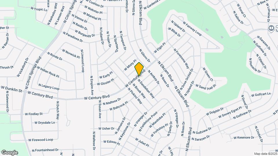 8329 N Dandelion Way Map and Location Details