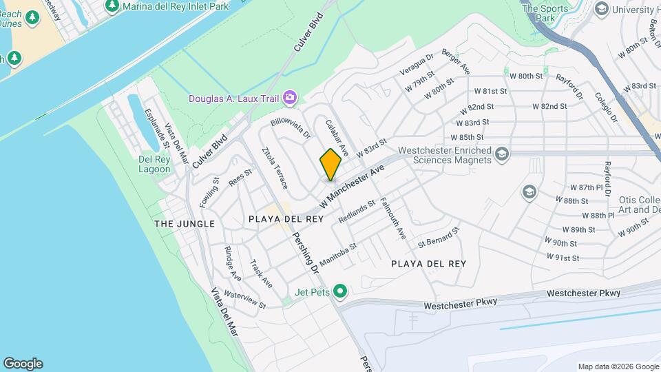 8423 Tuscany Ave Map and Location Details