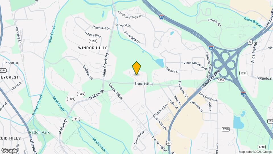 68 Brevard Knoll Dr Map and Location Details
