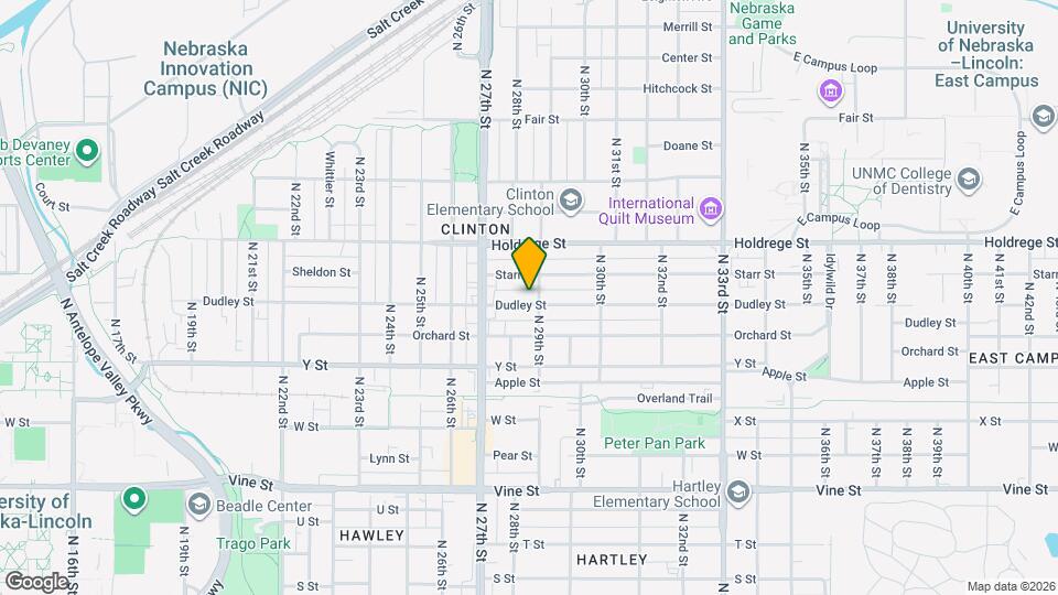 2832 Dudley St Map and Location Details