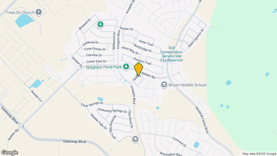 3001 Spyglass Dr Map and Location Details