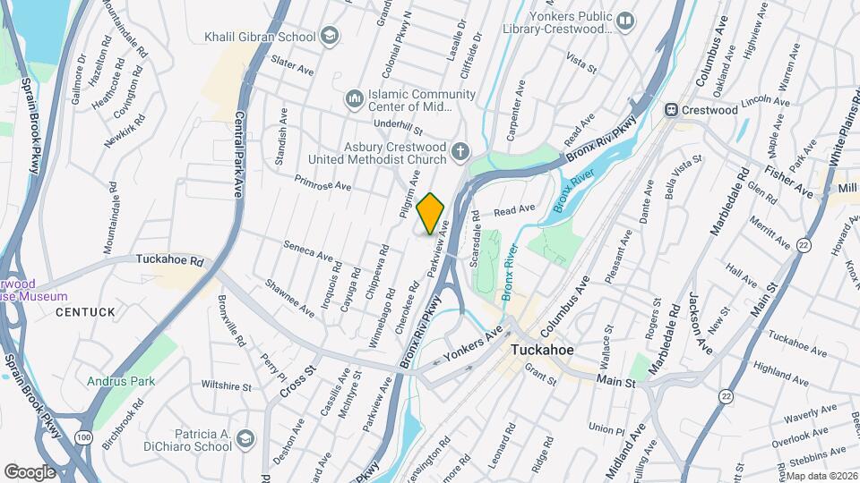 176 Colonial Pkwy Map and Location Details