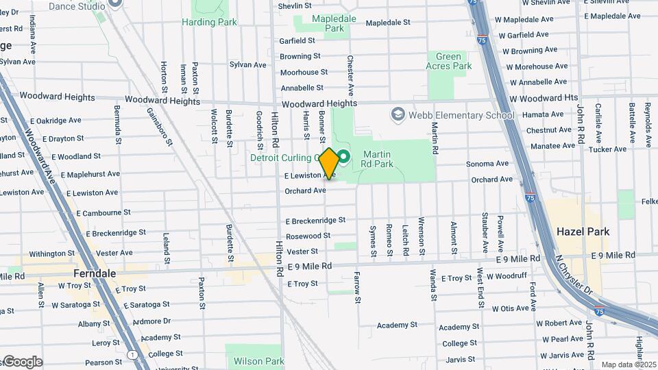 2212 Bonner St Mapa y Detalles de la Ubicación