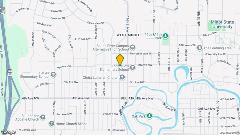 620 17th St NW Map and Location Details