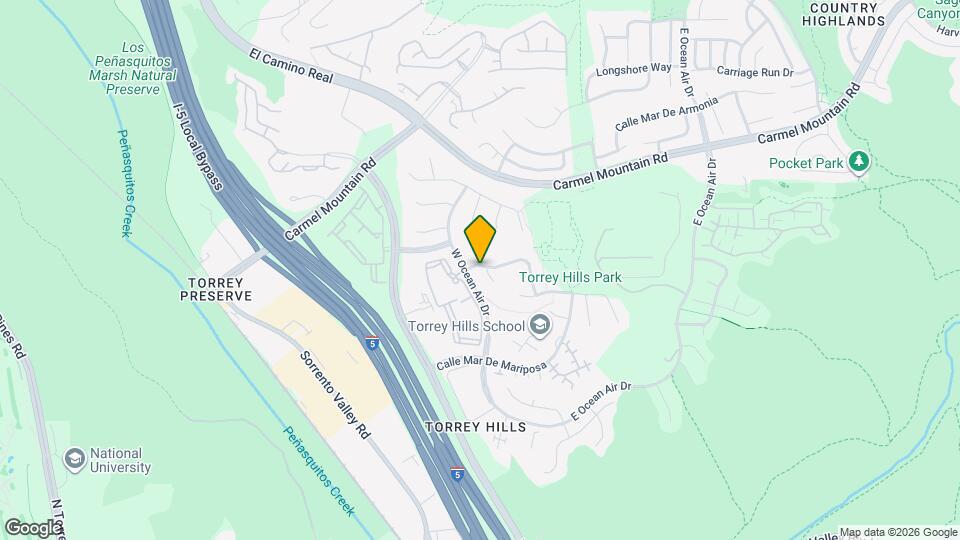 11042 Corte Mar De Delfinas Map and Location Details