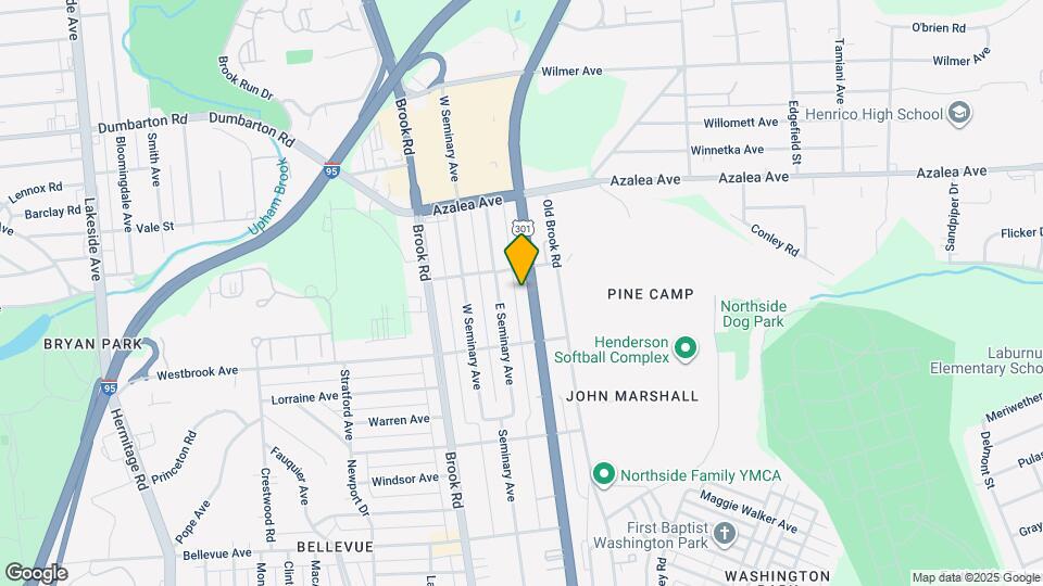 4820 Chamberlayne Ave, Unit 1 Map and Location Details