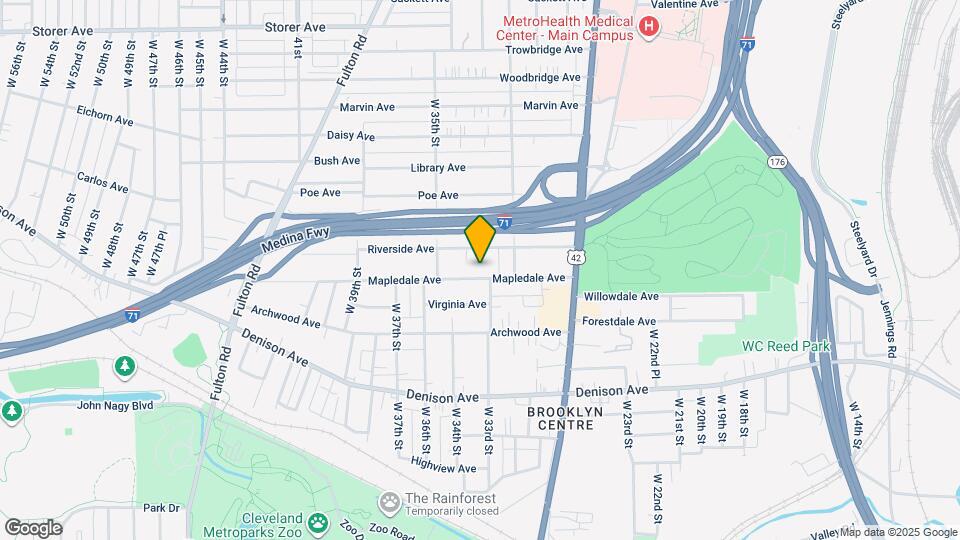 3308 Mapledale Ave Map and Location Details