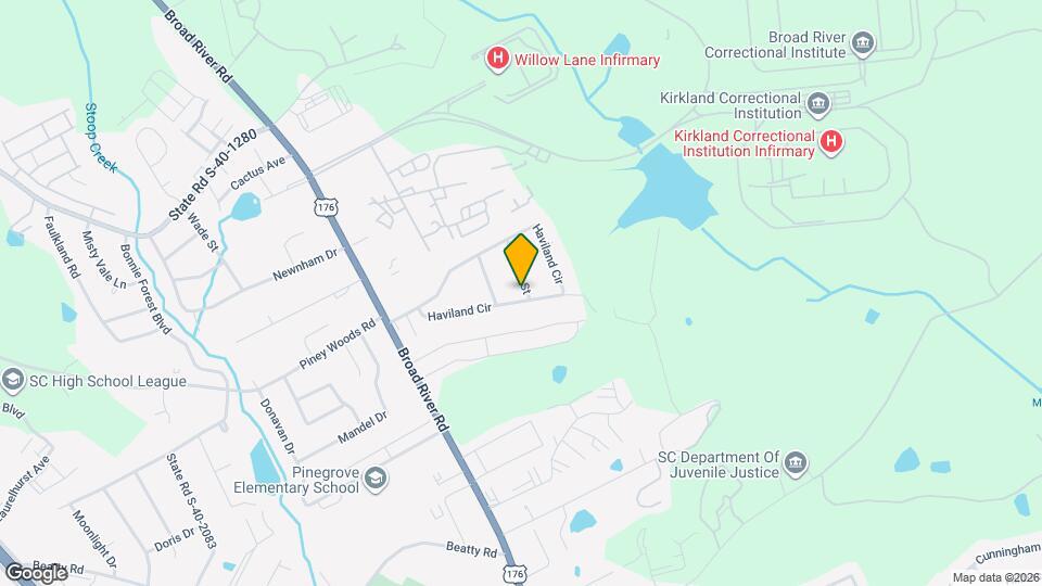 1808 Haviland Cir Map and Location Details