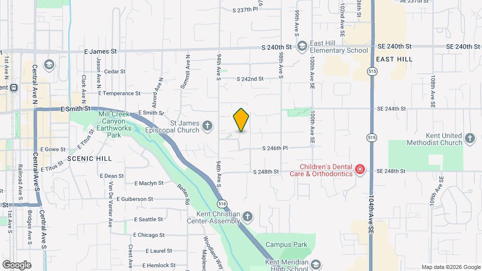 24520 95th Pl S Map and Location Details