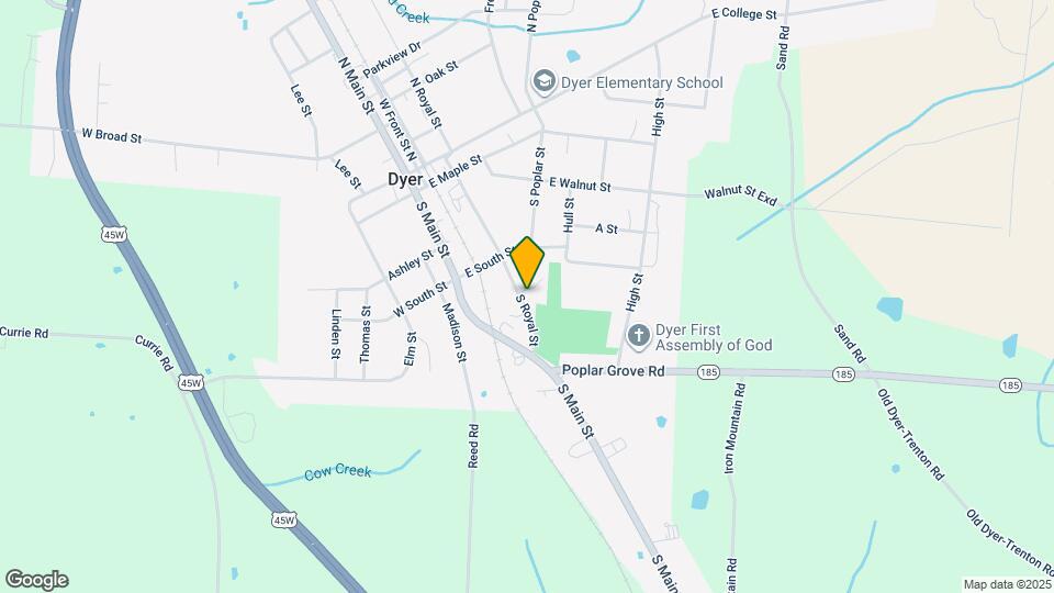 105-107 Crestview Dr Map and Location Details