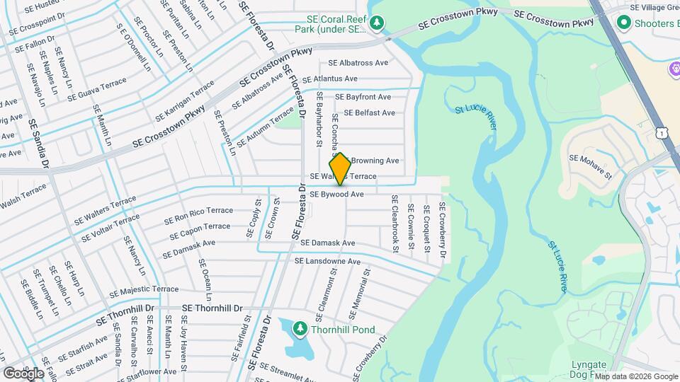 949 SE Bywood Ave Map and Location Details