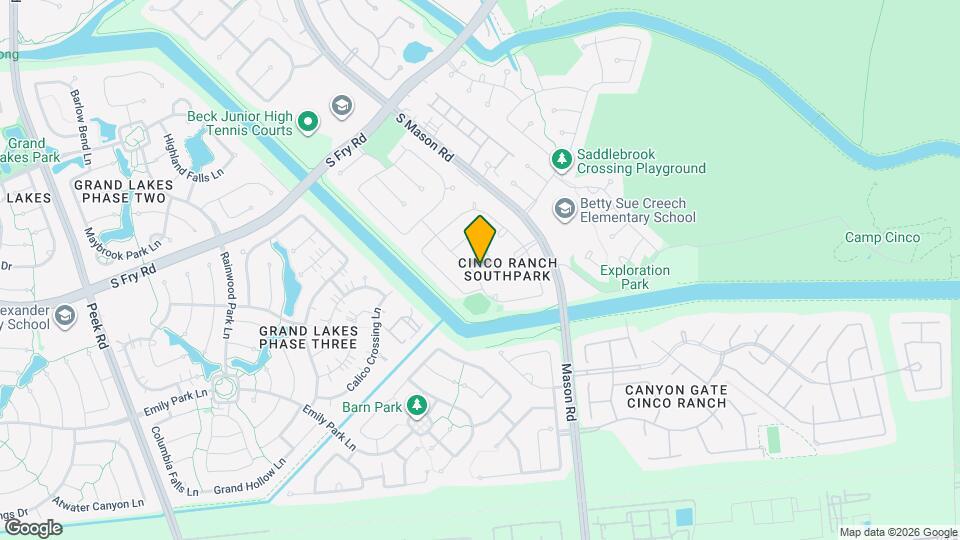 5807 Walkabout Way Map and Location Details