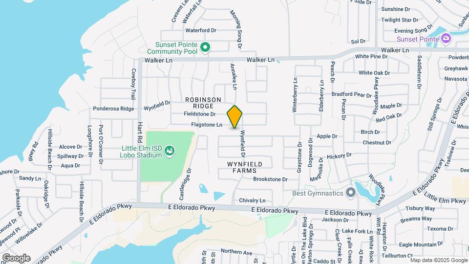1437 Thornhill Ln Mapa y Detalles de la Ubicación
