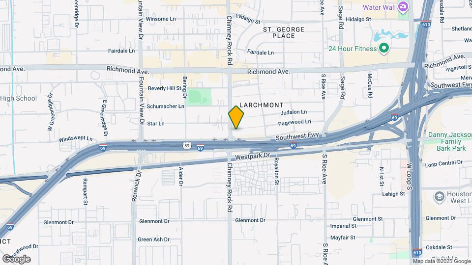 5545 Pagewood Ln Map and Location Details