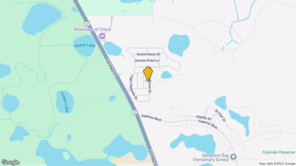 5328 Cape Hatteras Dr Map and Location Details