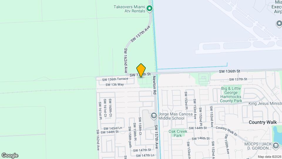 13630 SW 158th Ave Map and Location Details