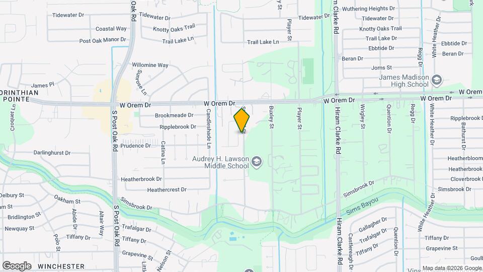 13911 Aldaco Dr Map and Location Details