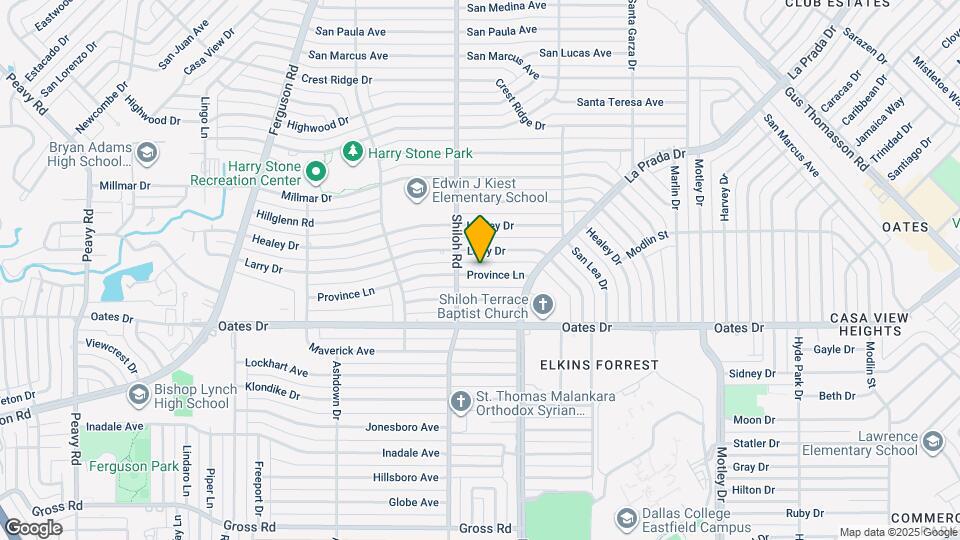 2723 Province Ln Map and Location Details