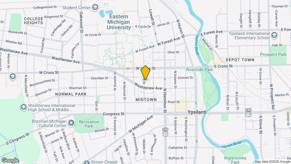 210 Perrin St Map and Location Details