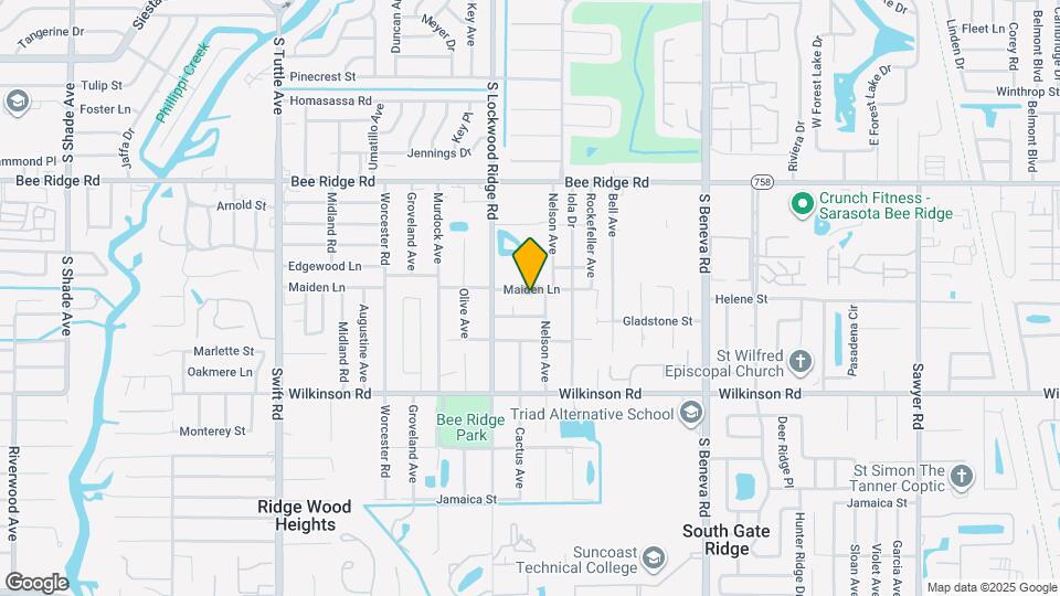 3240 Maiden Ln Mapa y Detalles de la Ubicación