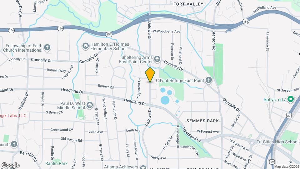 Delowe Village Apartments and Nearby East Point Apartments For Rent