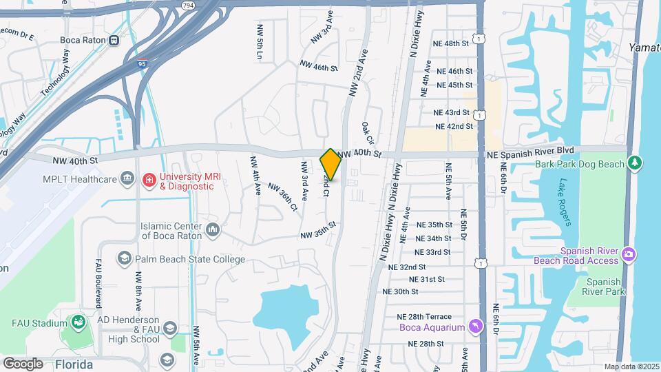 3798 NW 2nd Ct Map and Location Details