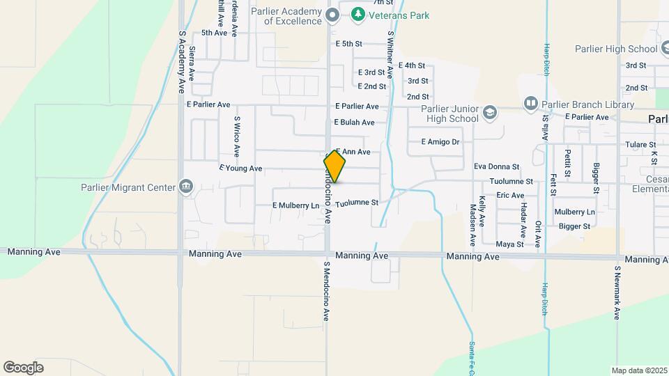 13521 E Cypress Ave Mapa y Detalles de la Ubicación