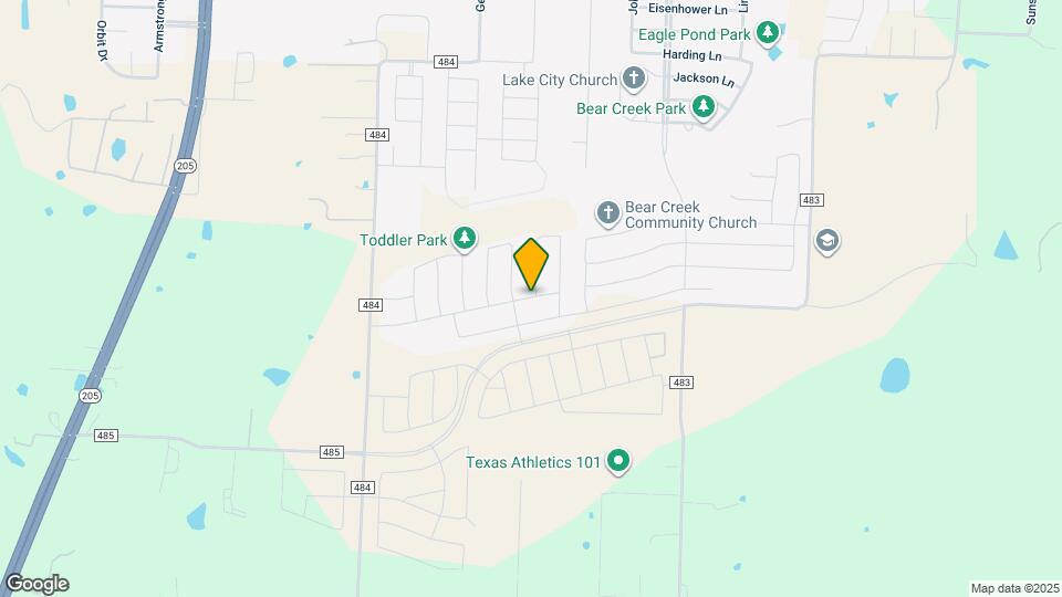 460 Crestridge Dr Map and Location Details