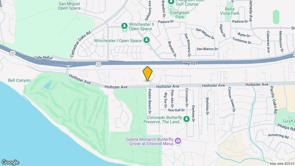 7630 Hollister Ave Map and Location Details