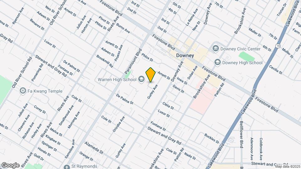 11612 McGovern Ave Mapa y Detalles de la Ubicación