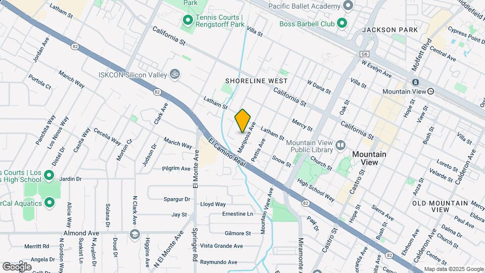 622 Mariposa Ave Mapa y Detalles de la Ubicación