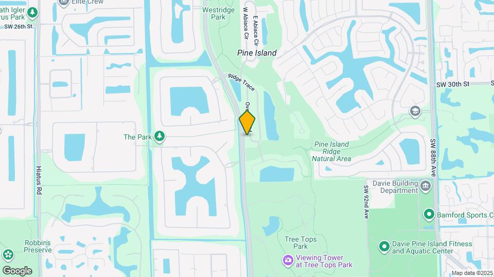 3341 Overlook Rd Map and Location Details