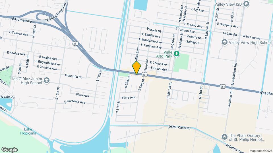 2206 E US Highway 281, Unit 1 Map and Location Details